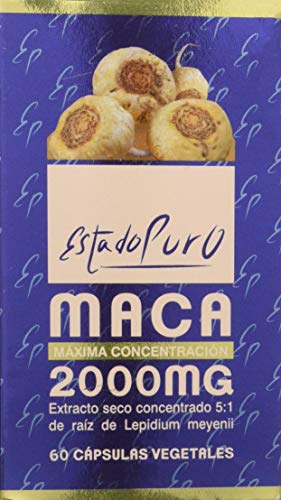 ESTADO PURO MACA 2000 mg 60 Capsulas ESTADO PURO MACA 2000 mg 60 Capsulas