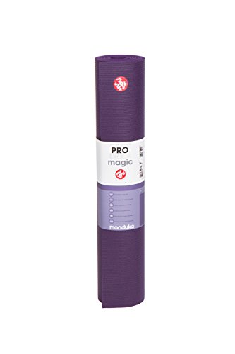 Estera para yoga y pilates de Manduka Pro, Unisex, Black Magic