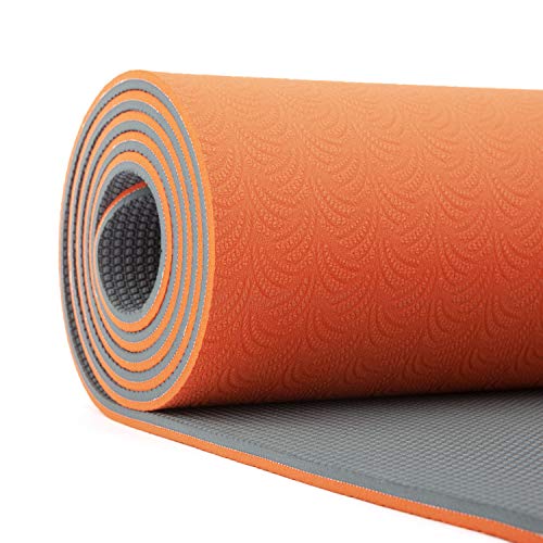 Esterilla de yoga Lotus Pro, también para gimnasia, pilates y fitness, suave y antideslizante, hipoalergénica, 100% reciclable