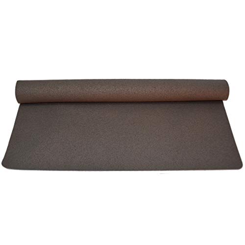 Esterilla Viajera - Travel Mat - Práctica Liviana y Antideslizante Yoga y Pilates (Gris, 185 x 60 x 0,2 cm)