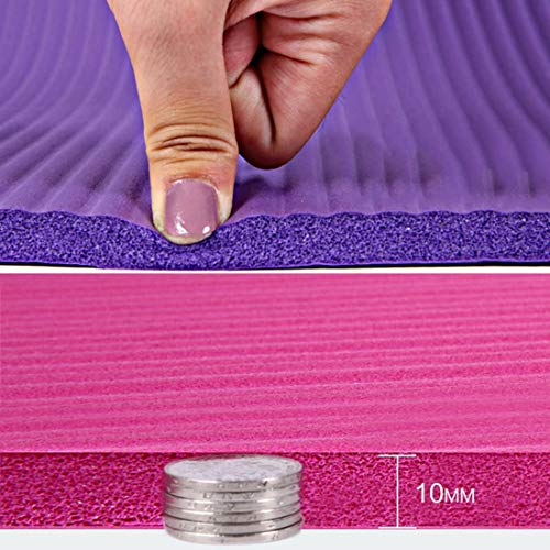 Esterilla Yoga Alfombrilla de Yoga fitness10MM Grueso 183*61cm Esterilla de Fitness Ecológica Colchoneta de Yoga Fitness Gimnasio Cámping Antideslizant con bolsillo cómoda (verde, Grues10MM) Esterilla Yoga Alfombrilla de Yoga fitness10MM Grueso 183*61cm Esterilla de Fitness Ecológica Colchoneta de Yoga Fitness Gimnasio Cámping Antideslizant con bolsillo cómoda (verde, Grues10MM)