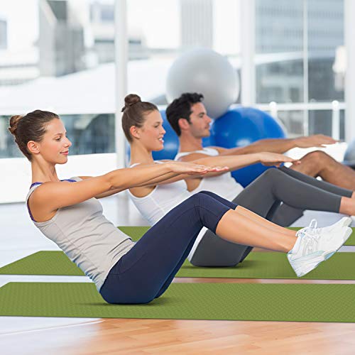 Esterilla yoga TOPLUS – Esterilla de gimnasia – de TPE materiales reciclables, extremadamente antideslizante y duradera, 183 x 61 x 0,4 cm, no tóxica, para deporte, fitness Esterilla yoga TOPLUS – Esterilla de gimnasia – de TPE materiales reciclables, extremadamente antideslizante y duradera, 183 x 61 x 0,4 cm, no tóxica, para deporte, fitness