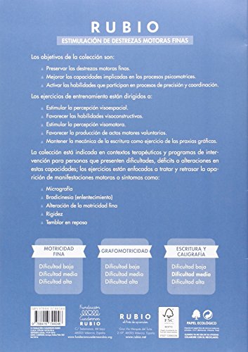 Estimulación de destrezas motoras finas: escritura y caligrafía (dificultad media): 2 Estimulación de destrezas motoras finas: escritura y caligrafía (dificultad media): 2