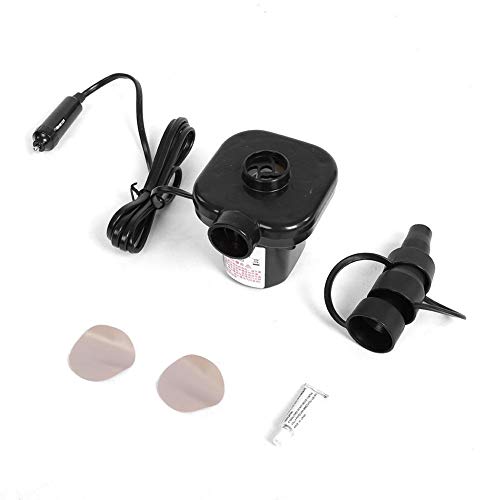 Estink Colchón de aire para coche, colchón de camping y colchoneta aislante, colchoneta para dormir para turismo al aire libre, camping de PVC + flocado, con bomba y sillas hinchables, cojines (negro) Estink Colchón de aire para coche, colchón de camping y colchoneta aislante, colchoneta para dormir para turismo al aire libre, camping de PVC + flocado, con bomba y sillas hinchables, cojines (negro)