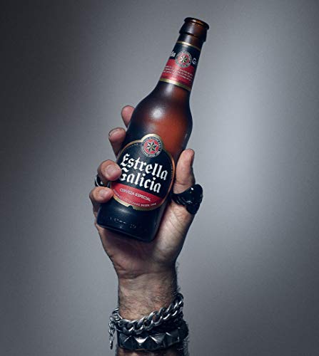 Estrella Galicia Especial Cerveza - Pack de 24 botellines x 250 ml - Total: 6 L