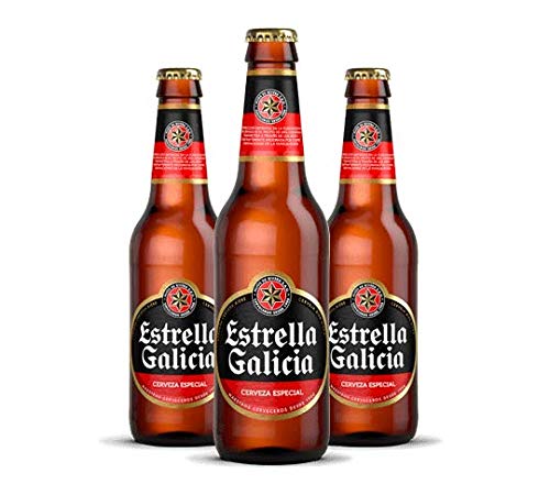 Estrella Galicia Especial Cerveza - Pack de 24 botellines x 250 ml - Total: 6 L