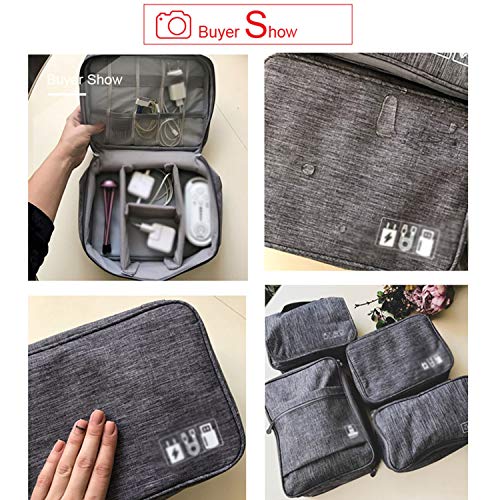 Estuche De Almacenamiento De Maquillaje Cosmético, Bolsa De Cable De Viaje Organizador De Gadget USB Portátil Digital Organizador Cables De Carga Kit De Bolsa De Almacenamiento De Cremallera Cosmé Estuche De Almacenamiento De Maquillaje Cosmético, Bolsa De Cable De Viaje Organizador De Gadget USB Portátil Digital Organizador Cables De Carga Kit De Bolsa De Almacenamiento De Cremallera Cosmé