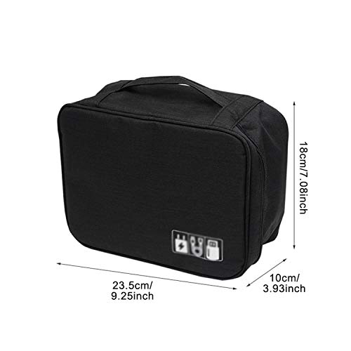 Estuche De Almacenamiento De Maquillaje Cosmético, Bolsa De Cable De Viaje Organizador De Gadget USB Portátil Digital Organizador Cables De Carga Kit De Bolsa De Almacenamiento De Cremallera Cosmé Estuche De Almacenamiento De Maquillaje Cosmético, Bolsa De Cable De Viaje Organizador De Gadget USB Portátil Digital Organizador Cables De Carga Kit De Bolsa De Almacenamiento De Cremallera Cosmé