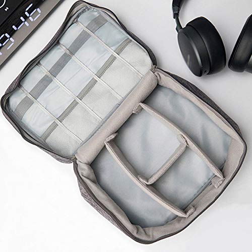 Estuche De Almacenamiento De Maquillaje Cosmético, Bolsa De Cable De Viaje Organizador De Gadget USB Portátil Digital Organizador Cables De Carga Kit De Bolsa De Almacenamiento De Cremallera Cosmé Estuche De Almacenamiento De Maquillaje Cosmético, Bolsa De Cable De Viaje Organizador De Gadget USB Portátil Digital Organizador Cables De Carga Kit De Bolsa De Almacenamiento De Cremallera Cosmé