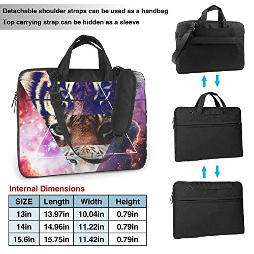 Estuche para computadora portátil Bolsa de computadora Funda de manga Triangle Tiger Maletín de hombro impermeable 13 14 15.6 pulgadas Estuche para computadora portátil Bolsa de computadora Funda de manga Triangle Tiger Maletín de hombro impermeable 13 14 15.6 pulgadas