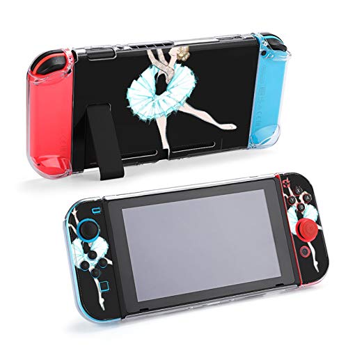 Estuche Protector con patrón de Bailarina de Ballet para Interruptor, Cubierta Delgada Suave de TPU Estuche Protector con patrón de Bailarina de Ballet para Interruptor, Cubierta Delgada Suave de TPU
