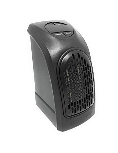 Estufa Eléctrica Calefactor Mini Portátil Handy Heater 350W Bajo Consumo Temperatura Regulable Baño Casa Oficina Enchufe UE