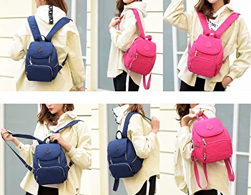 Estwell Bolso Mochila Impermeable Mini Mochila para Mujer Niñas Bolsa de Viaje Casual Estwell Bolso Mochila Impermeable Mini Mochila para Mujer Niñas Bolsa de Viaje Casual