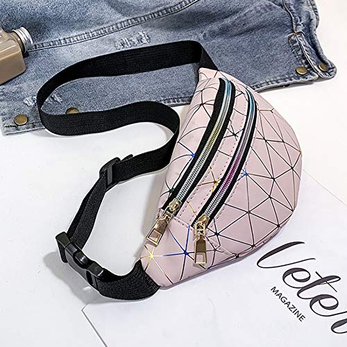Estwell Riñonera Mujer Moda Riñonera Deportiva Viaje Bolso de Cintura Running Impermeable Riñoneras de Marcha Fanny Pack Estwell Riñonera Mujer Moda Riñonera Deportiva Viaje Bolso de Cintura Running Impermeable Riñoneras de Marcha Fanny Pack