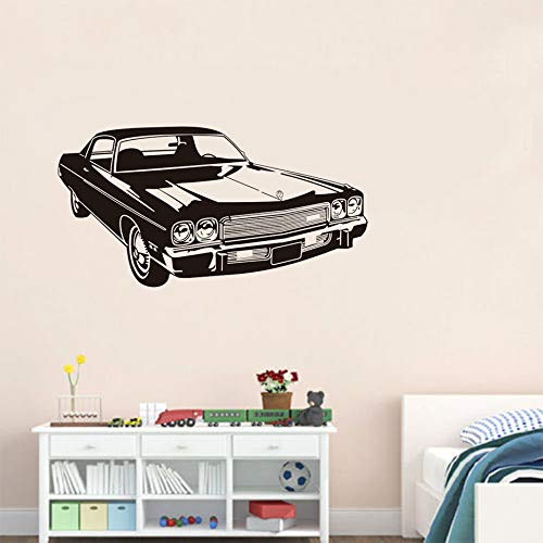 Etiqueta De La Pared, Super Class Sport Vinilo Automotriz Pegatinas De Pared Decoración Para El Hogar Extraíble Diseño De Coches De Carreras Impresionantes 84X43