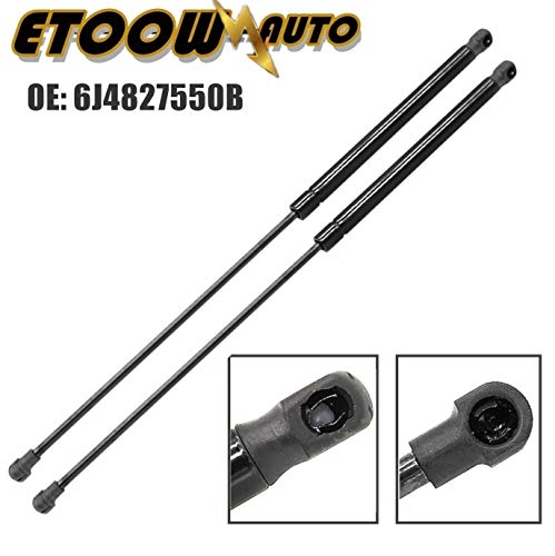 ETOOW 2 Piezas del Maletero del Amortiguador de Gas Puntales de Soporte del Portón Trasero del Amortiguador de Resorte de Gas OEM - 6J4827550 ETOOW 2 Piezas del Maletero del Amortiguador de Gas Puntales de Soporte del Portón Trasero del Amortiguador de Resorte de Gas OEM - 6J4827550