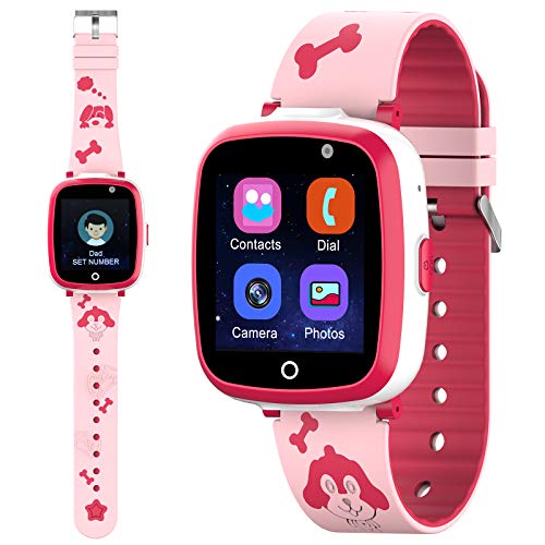 ETPARK Relojes para Niños, Reloj Inteligente Niño Admite Llamada Telefónica SOS Reproducir MP3 Juego Cámara Smartwatch para Niños para 3-12 años