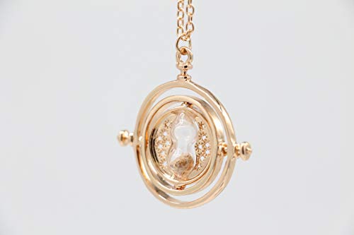 EUFANCE Reloj de Arena Collar 360 DegreeTime Theme Giratorio Niños Regalo Tiempo Colgante Turner Collar Colgante EUFANCE Reloj de Arena Collar 360 DegreeTime Theme Giratorio Niños Regalo Tiempo Colgante Turner Collar Colgante