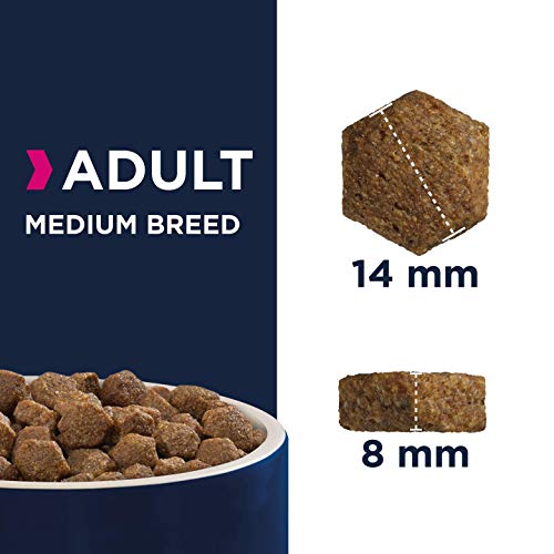 Eukanuba Alimento seco para perros adultos de razas medianas con pollo 15 kg Eukanuba Alimento seco para perros adultos de razas medianas con pollo 15 kg