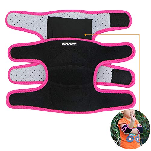 EULANT Set de Protección para Niños, Chicas Rodilleras & Muchachos Coderas, Suave Juego de Protecciones para Patines Esqui Patinaje en Línea Ciclismo Danza Scooter BMX, Negro S Set