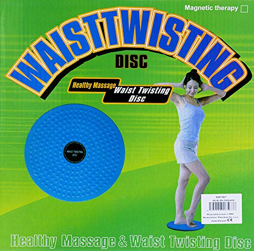 EUROBATT Disco de Torsion de Cintura Giratorio para Fitness, Adelgazar y Fortalecer el Abdomen, Caderas. Plataforma de Equilibrio con imanes de reflexología EUROBATT Disco de Torsion de Cintura Giratorio para Fitness, Adelgazar y Fortalecer el Abdomen, Caderas. Plataforma de Equilibrio con imanes de reflexología