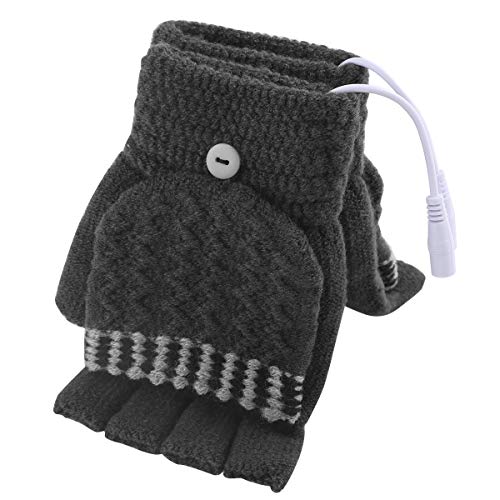 Eurobuy Guantes calefactados por USB, Guantes Unisex de Invierno para Mujeres y Hombres, Guantes cálidos de diseño Lavable, Manos Completas y Medias Guantes cálidos para computadora portátil Eurobuy Guantes calefactados por USB, Guantes Unisex de Invierno para Mujeres y Hombres, Guantes cálidos de diseño Lavable, Manos Completas y Medias Guantes cálidos para computadora portátil