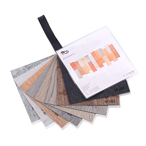 Euroharry Suelo de vinilo PVC Lamina Suelo Baldosas Suelo Antideslizantes Insonorizadas suelo de diseño estructurado (Libro de patrones) Euroharry Suelo de vinilo PVC Lamina Suelo Baldosas Suelo Antideslizantes Insonorizadas suelo de diseño estructurado (Libro de patrones)