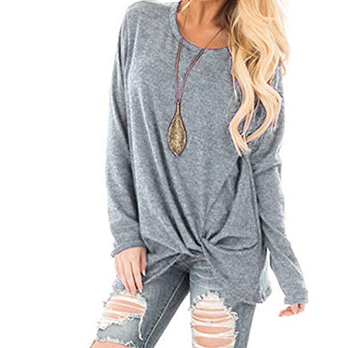 EVANA Camiseta Manga Larga Mujer Blusa Casual Suelto Túnico Cuello Redondo T Shirt Tops Otoño Invierno Camiseta Moda Suelto Verano Primavera Tops EVANA Camiseta Manga Larga Mujer Blusa Casual Suelto Túnico Cuello Redondo T Shirt Tops Otoño Invierno Camiseta Moda Suelto Verano Primavera Tops