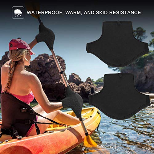 Ever Guantes de Remo, Guantes de Neopreno Kayak Pogies Guantes de Remo para Canoa de mar Kayak Touring Paddle Kayak Rafting en Aguas Superficiales Ever Guantes de Remo, Guantes de Neopreno Kayak Pogies Guantes de Remo para Canoa de mar Kayak Touring Paddle Kayak Rafting en Aguas Superficiales