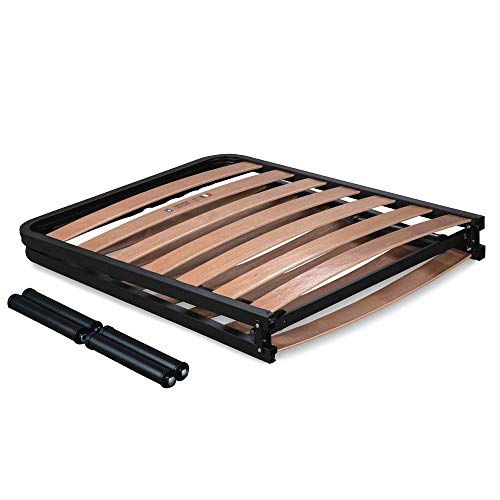 EvergreenWeb - Somier Individual Desmontable 80x200 h 35 cm de Láminas de Madera y Estructura Portante de Hierro con 6 Pies Extraíbles, Ortopédico, Base Empotrada para Todas Las Camas y Colchones EvergreenWeb - Somier Individual Desmontable 80x200 h 35 cm de Láminas de Madera y Estructura Portante de Hierro con 6 Pies Extraíbles, Ortopédico, Base Empotrada para Todas Las Camas y Colchones