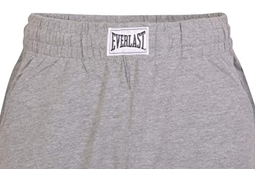 Everlast 22M302F84 - Pantalón de chándal de algodón para hombre, color gris Mezcla de grises L Everlast 22M302F84 - Pantalón de chándal de algodón para hombre, color gris Mezcla de grises L