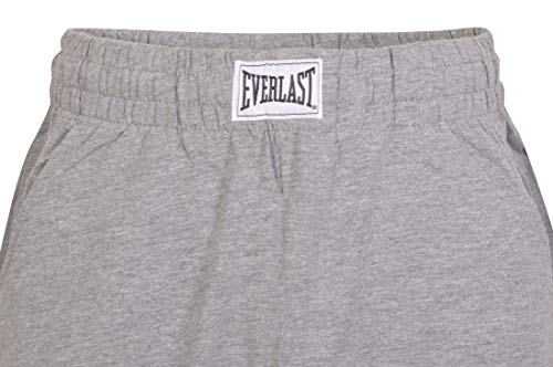 Everlast 22M302F84 - Pantalón de chándal de algodón para hombre, color gris Mezcla de grises L