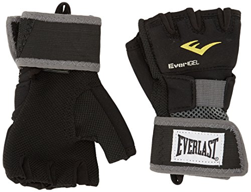 Everlast 4355B - Guantes con gel, Negro S