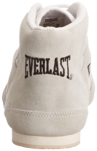 Everlast 8000A - Botas Bajas de Boxeo Unisex, Color Blanco, Talla 40