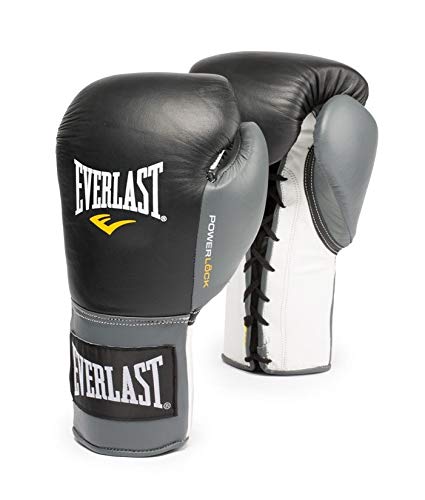 Everlast Adultos Caja Artículo 2270 Power Lock Fight Gloves Lace Up, 57, Todo el año, Unisex, Color Negro, tamaño 10 Everlast Adultos Caja Artículo 2270 Power Lock Fight Gloves Lace Up, 57, Todo el año, Unisex, Color Negro, tamaño 10