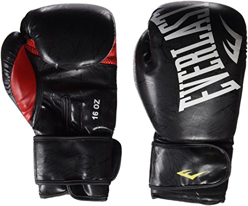 Everlast Boxen Handschuhe - Guantes de Boxeo para Combate, Color Negro, Talla 8