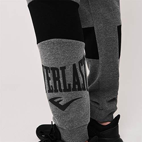 Everlast - Pantalón deportivo - Straight - para niño Gris gris oscuro 27-32