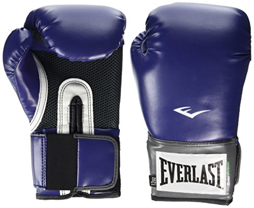 Everlast Pro Style - Guantes de boxeo de entrenamiento, color: Azul marino Talla:14 oz