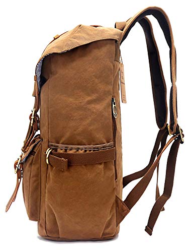 EverVanz Mochila de Lona para Portátil, Maleta Grande para Escuela, Viajes o Senderismo EverVanz Mochila de Lona para Portátil, Maleta Grande para Escuela, Viajes o Senderismo