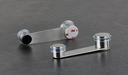 EVI Herrajes I-164-TAD Tope, Retenedor, Adhesivo,Giratorio, de Acero Inoxidable, Goma Transparente, Puerta de 50 mm EVI Herrajes I-164-TAD Tope, Retenedor, Adhesivo,Giratorio, de Acero Inoxidable, Goma Transparente, Puerta de 50 mm