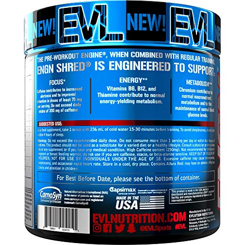 Evl Nutrition Engn Shred (30 Serv) 221 g