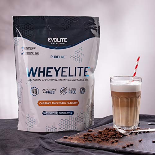 EVOLITE Nutrition Elite Whey Protein - 900 g