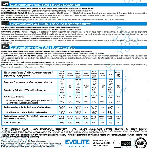 EVOLITE Nutrition Elite Whey Protein - 900 g