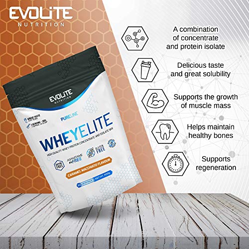 EVOLITE Nutrition Elite Whey Protein - 900 g