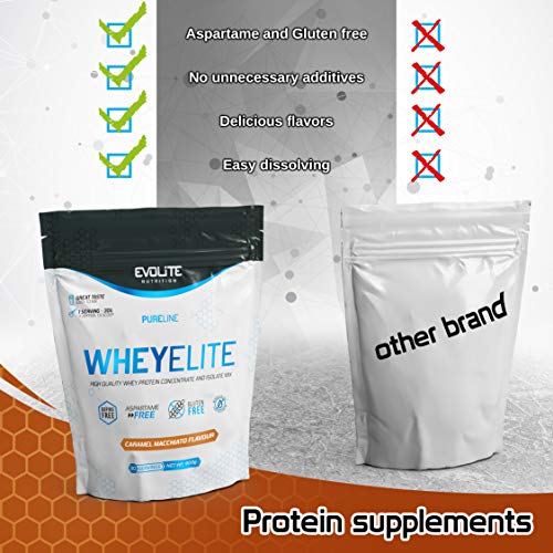 EVOLITE Nutrition Elite Whey Protein - 900 g