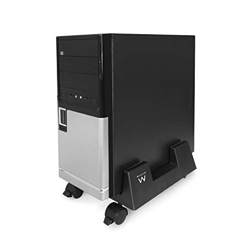 Ewent EW1290 - Soporte (Cart CPU Holder, Escritorio, 8 kg, Negro, ABS sintéticos, Horizontal) Ewent EW1290 - Soporte (Cart CPU Holder, Escritorio, 8 kg, Negro, ABS sintéticos, Horizontal)
