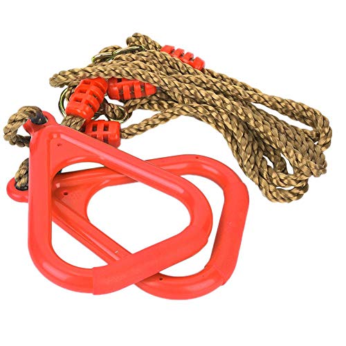 Exblue Anillos de Gimnasia, Gimnasio Ajustable Ejercicio físico Anillo Deportivo para Colgar para Entrenamiento, Entrenamiento de Fuerza, dominadas y Saltos o Columpios para niños(Rojo) Exblue Anillos de Gimnasia, Gimnasio Ajustable Ejercicio físico Anillo Deportivo para Colgar para Entrenamiento, Entrenamiento de Fuerza, dominadas y Saltos o Columpios para niños(Rojo)
