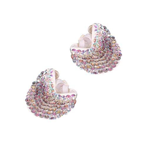 EXCEART 1 par de Zapatos de Torneado Lírico de Baile de Pirueta Contemporánea con Media Suela de Cristal Elástico para Ballet Jazz para Niñas Talla M EXCEART 1 par de Zapatos de Torneado Lírico de Baile de Pirueta Contemporánea con Media Suela de Cristal Elástico para Ballet Jazz para Niñas Talla M