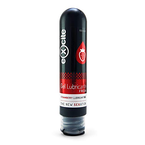 EXCITE Gel lubricante íntimo sabor a fresa a base de agua. 100ml. EXCITE Gel lubricante íntimo sabor a fresa a base de agua. 100ml.