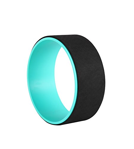 Exerz Rueda de Yoga/Rodillo de Pilates/Liberación de la Tensión Accesorio de Yoga - para el Estiramiento, el Equilibrio, el Aumento de la flexibilidad (Verde/Negro) Exerz Rueda de Yoga/Rodillo de Pilates/Liberación de la Tensión Accesorio de Yoga - para el Estiramiento, el Equilibrio, el Aumento de la flexibilidad (Verde/Negro)